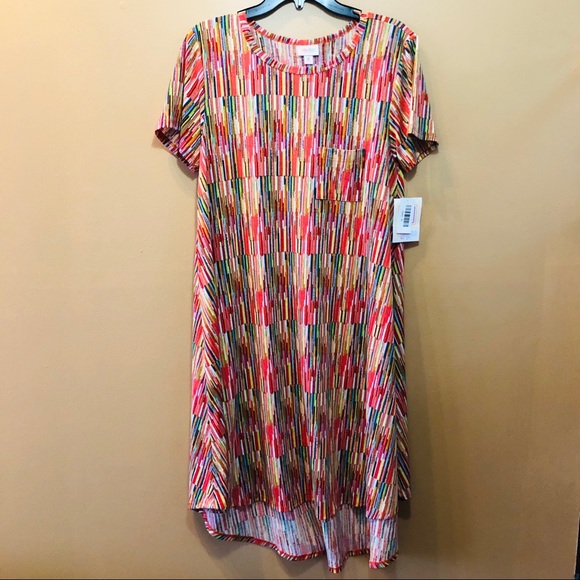 LuLaRoe Dresses & Skirts - NWT! LulaRoe Multi-Colored Carly Dress.